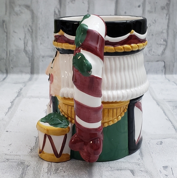 Tis The Season Holiday Ceramic Nutcracker Mug - Picture 4 of 11